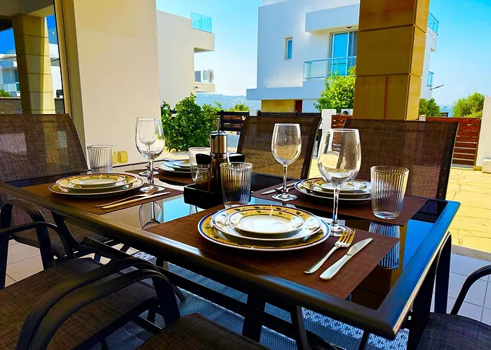 Amani Seaview 3 Bedrooms Luxury Pegeia